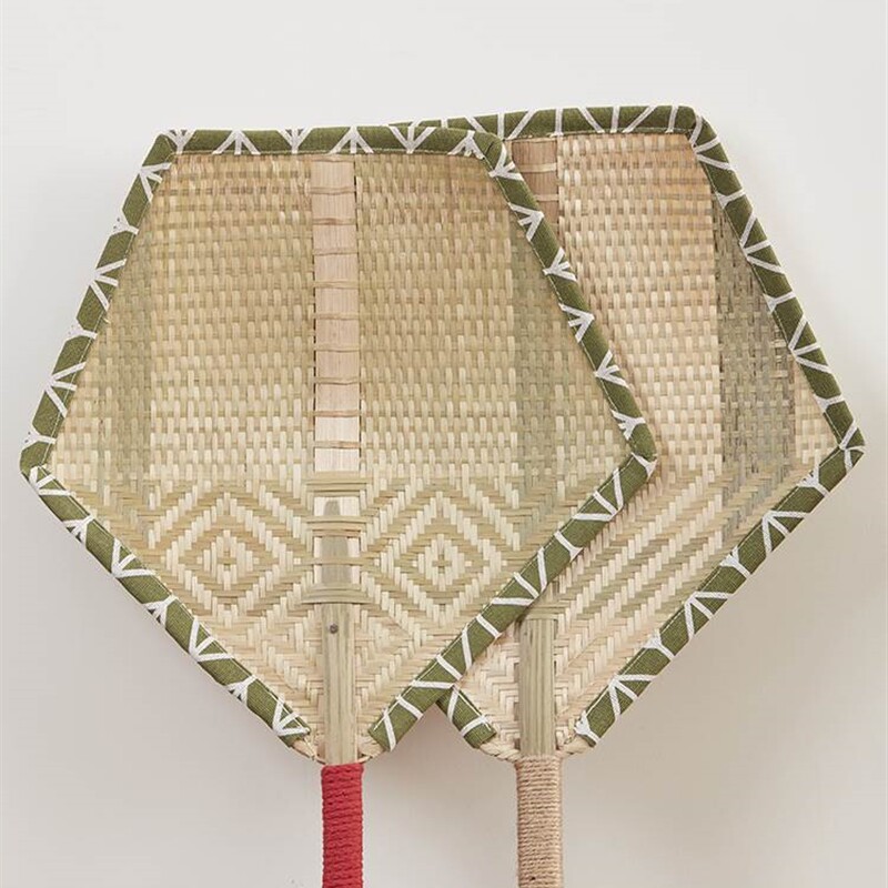 手工竹编扇子全竹扇老式大蒲扇编织竹子团扇夏季扇纳凉古风手摇扇