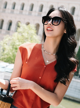 谭飞高级感渐变墨镜百搭太阳眼镜