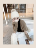 PEACHES 人见人撸100康赛妮浣熊绒发热套袖 ALL DAY熊熊套袖