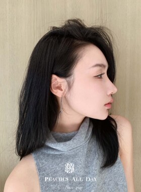 PEACHES ALL DAY September Lies 水滴流苏耳线du家耳坠