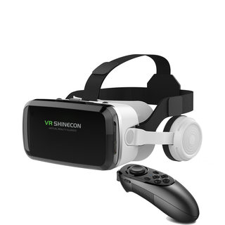 直销新品蓝牙VR眼镜千幻VRSHINECON G04BS耳机版手机3DVR头盔虚拟