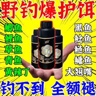 药香黑米小惠同款 药酒鲫鱼鲤鱼野钓中打窝米诱鱼中药窝料钓鱼