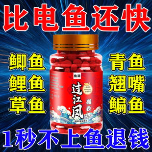 过江风颗粒饵料正品鲜丹黑坑野钓专用钓鲫鱼鲤鱼过江风鱼饵旗舰店