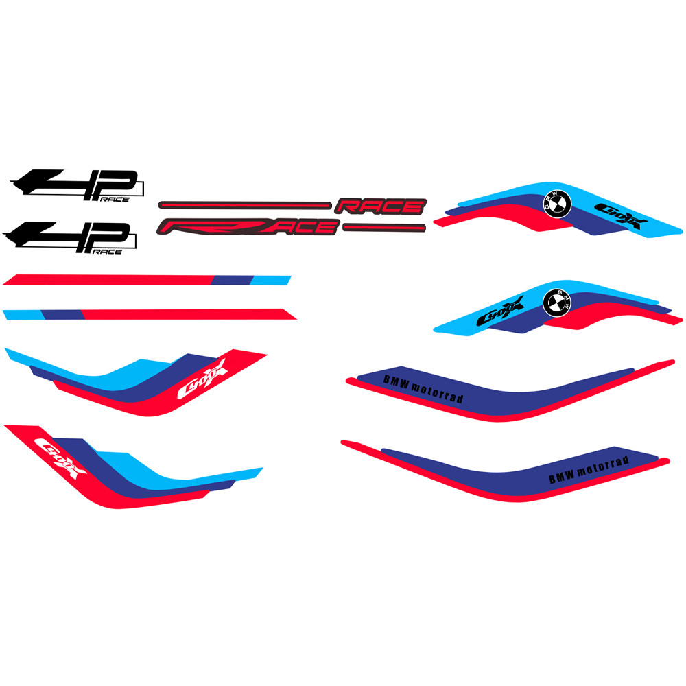 适用宝马C400X摩托车贴纸贴花拉花版画贴膜车身贴防水装饰改装