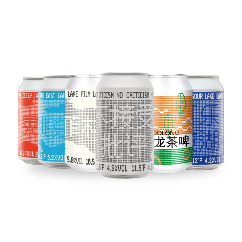 拾捌精酿果酒茶啤组合装6罐自选