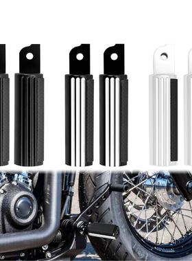 摩托车改装配件哈雷软尾Softail2018年后软尾前脚踏脚踏板