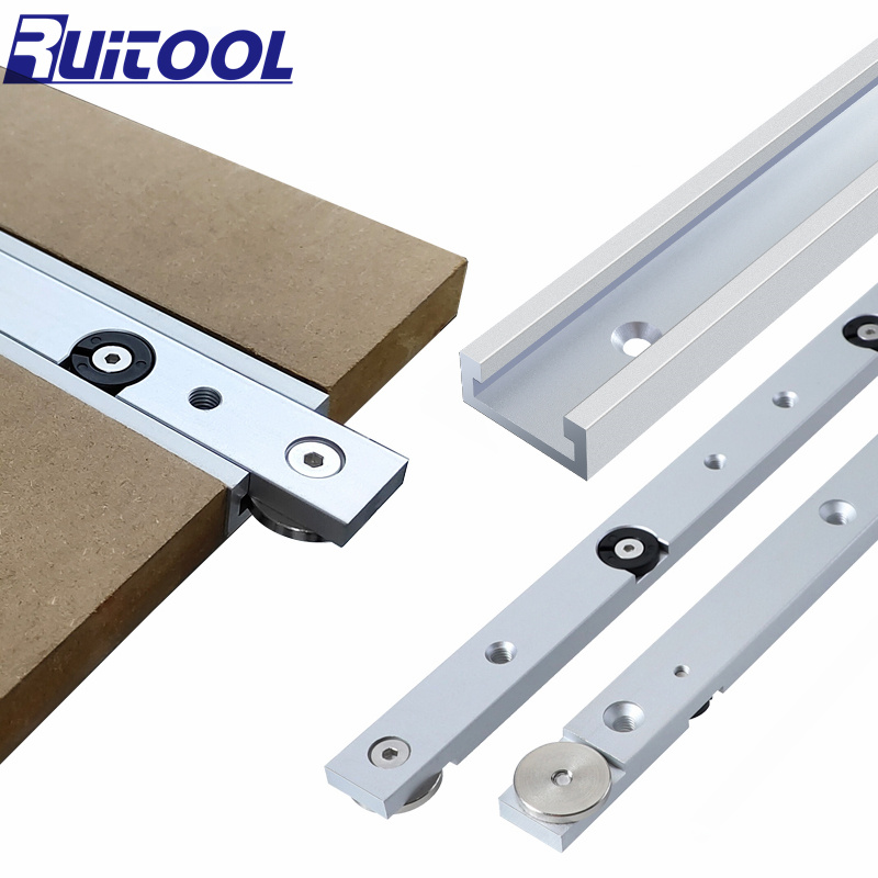 30木工滑槽滑条可调间隙锯台导轨