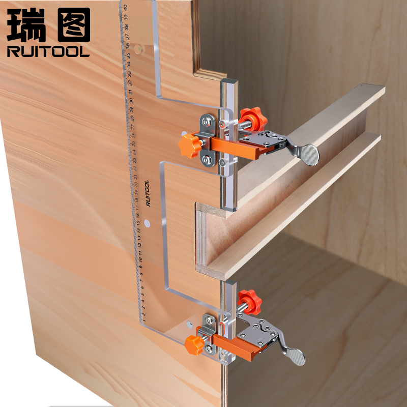 定制衣柜免拉手U型槽开槽模具