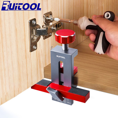 柜门安装辅助器柜门下延调平固定