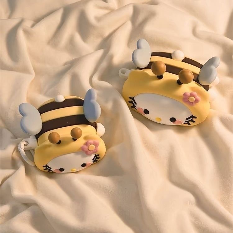 卡通KT小蜜蜂苹果AirPods保护套