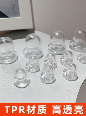 高透TPR大小号替换泡泡diy配件奶龙甲鱼水豚捏捏公仔吹泡泡替换