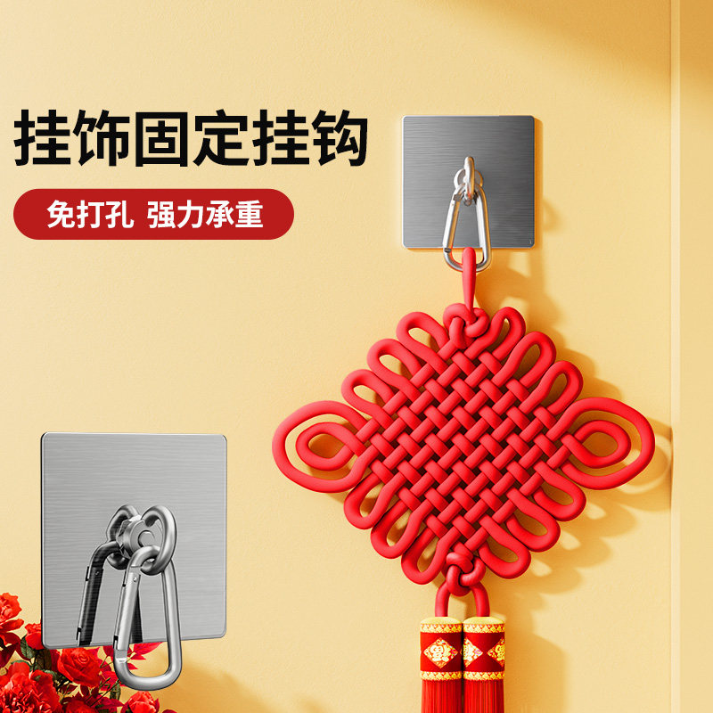 红色灯笼专用挂钩春节日装饰2026新款过年阳台大门口户外悬挂吊钩图片