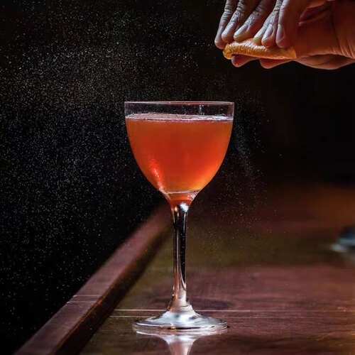 酒吧百科 尼克诺拉鸡尾酒杯 创意高脚马天尼杯无铅水晶杯古典酒杯
