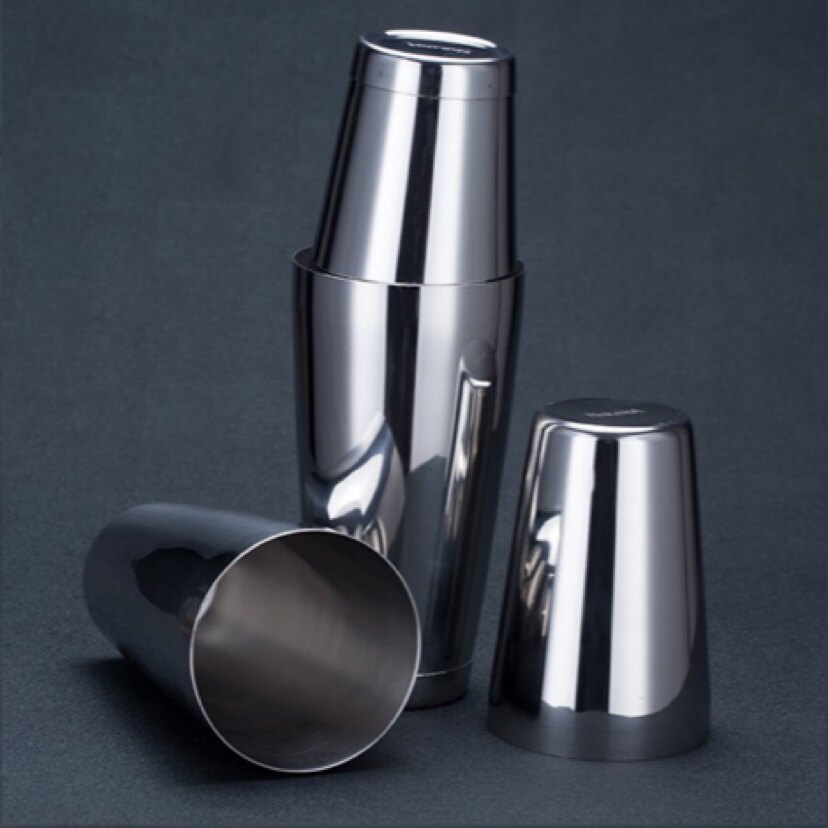 酒吧百科日本原装进口naranja波士顿摇酒壶调酒器不锈钢调酒壶