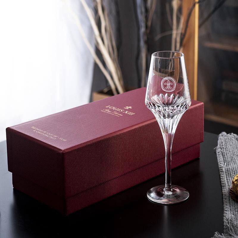 酒吧百科法国路易十三干邑白兰地洋酒杯人头马光之赞礼水晶高脚杯