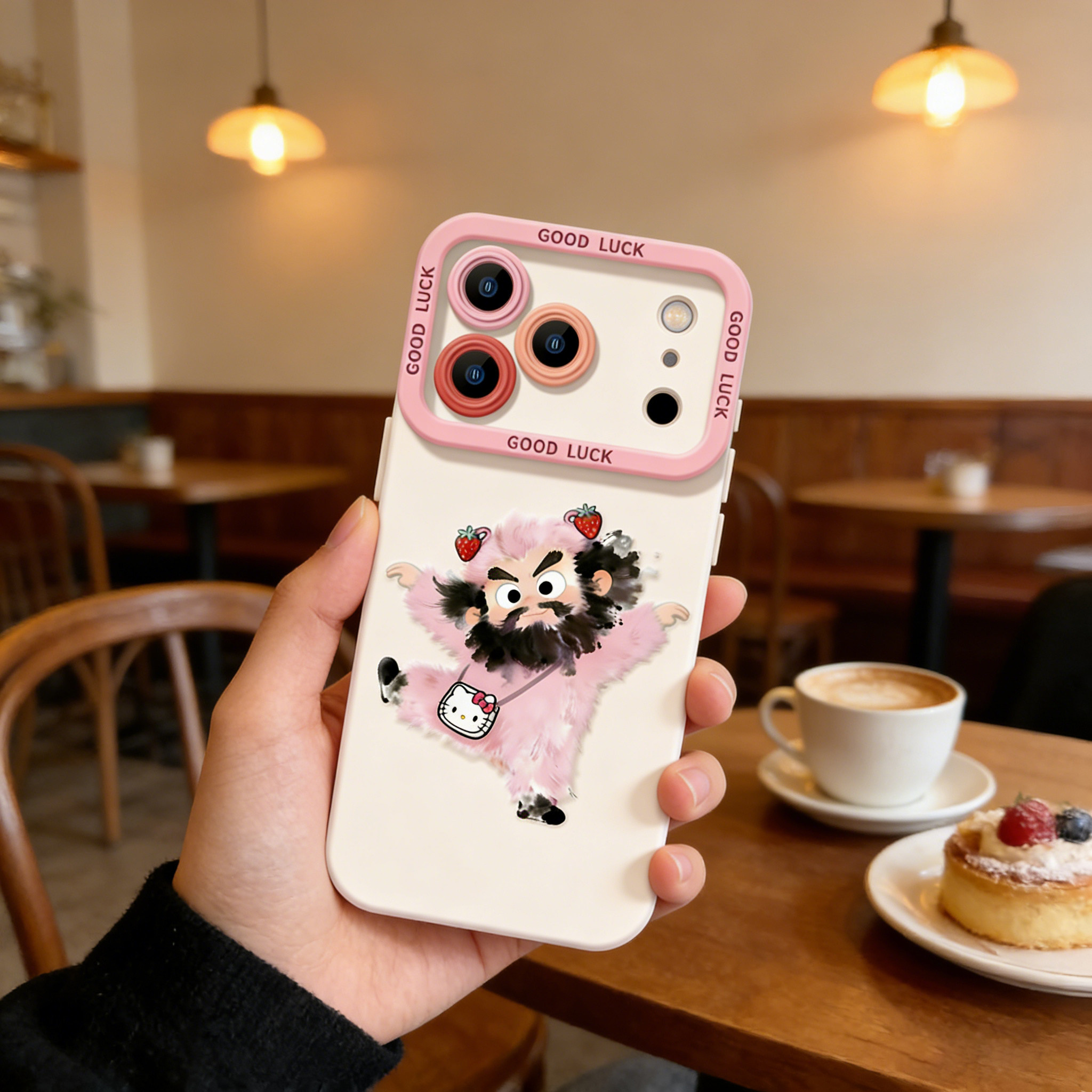 李逵手机壳苹果17promax华为vivo萌萌哒iPhone16pro小米15可爱OPPO卡通14创意个性13抽象12搞怪11恶搞p女适配