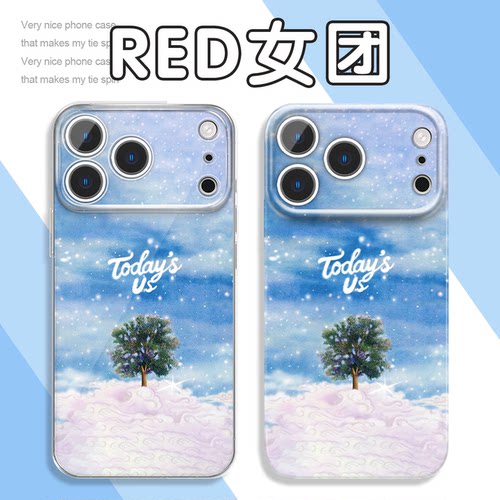 red女团手机壳新专周边软壳