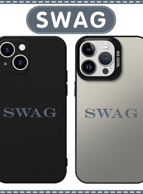SWAG手机壳苹果16pro华为pura70贾斯汀比伯iPhone15Promax小米14justinbieber专辑vivo周边OPPO同款x欧美适用