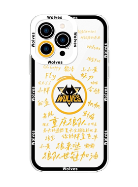 重庆狼队电竞周边高透软壳