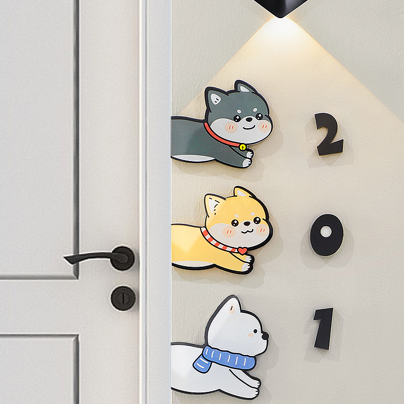 门牌号码牌家用定制高级感酒店