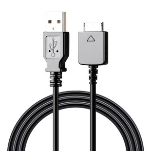 适用sony索尼相机ZX1walkman适配器连接线 ZX2 A15 A17 NWZ-A864 S764 F885充电器数码相机MP3MP4数据电源线