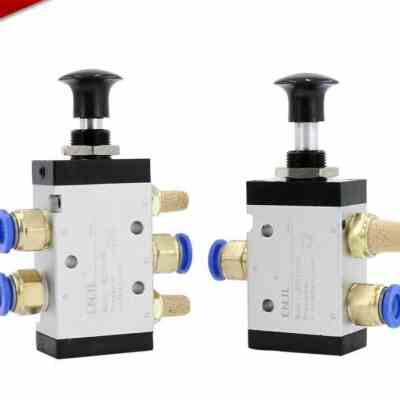 。手拉阀机械阀控制气缸3R210-08手动气动开关二位三通4RY310-10