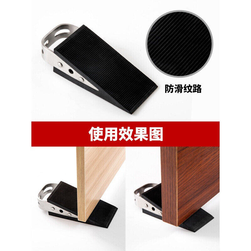 新款304不锈钢门塞免打孔阻门器房门固定器活动门挡撞门阻c抵X门