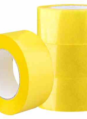 极速大透明胶带宽5T5cm厚25cm封口胶布黄色P胶带封箱带快递打包胶
