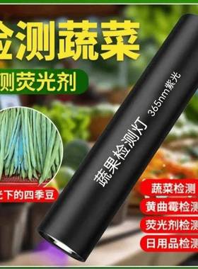 德国紫光灯鉴定疏 菜检蓝矾蓝光波尔多液荧光剂65nm紫外线检测灯