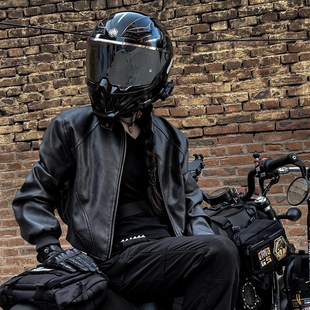 ILM摩托车头盔男士 通用 复古巡航头盔全盔机车头盔摩托车女四季