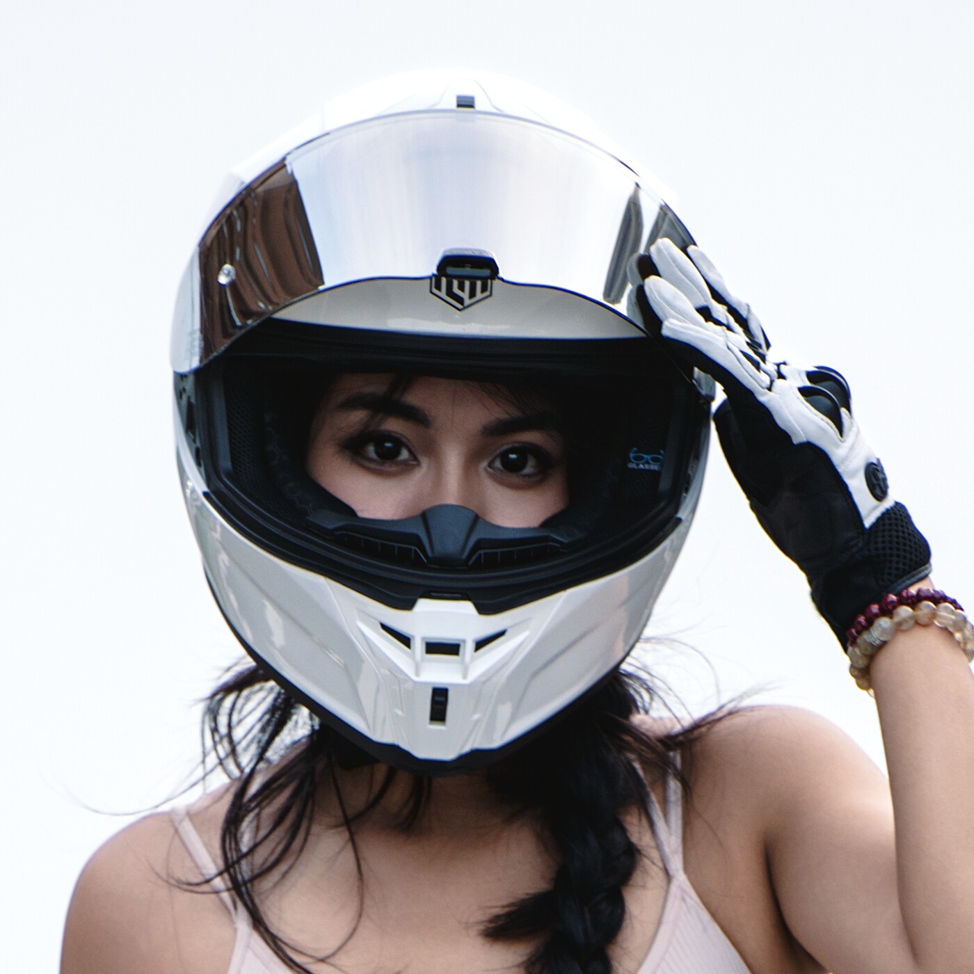 ILM摩托车头盔男全盔机车头盔女摩托车大尾翼仿赛头盔四季通用