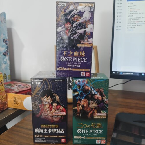 万代航海王外贸版OPC收藏卡牌