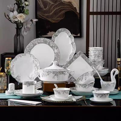 家用釉下彩餐具HARSIDE骨瓷高档