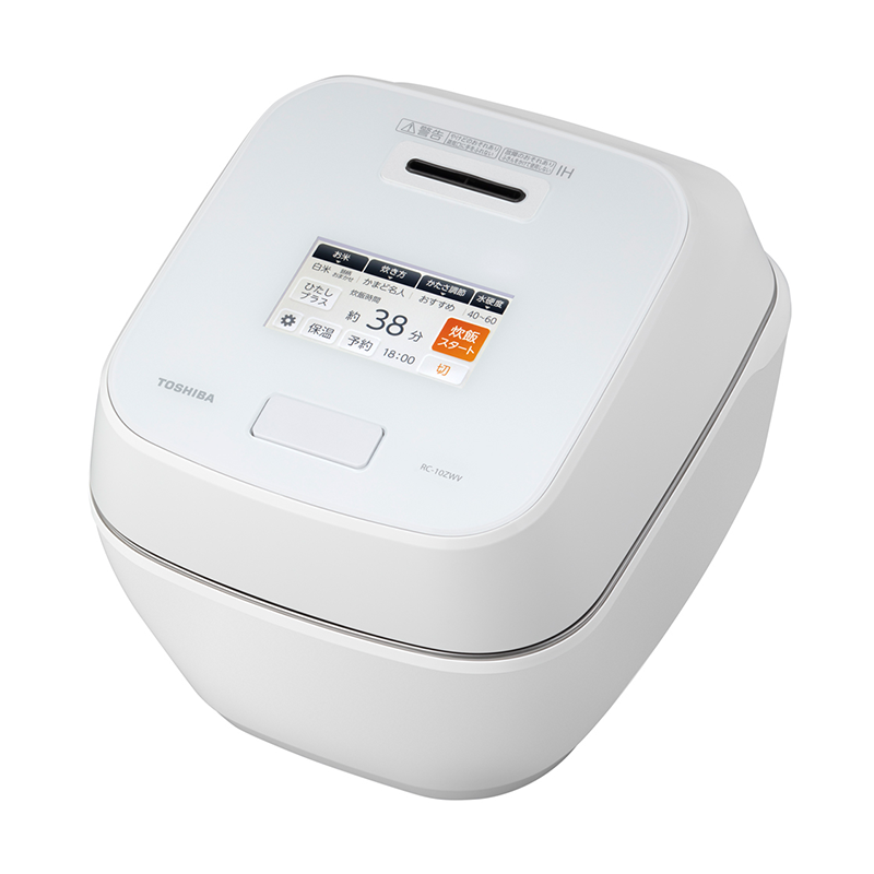 日本代购 Toshiba/东芝电饭煲 旗舰款23款RC-10ZWV丸釜IH真空圧力