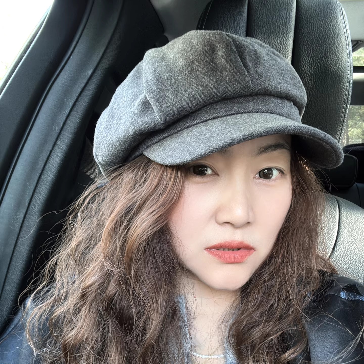 韩国代购复古文艺八角帽女秋冬潮