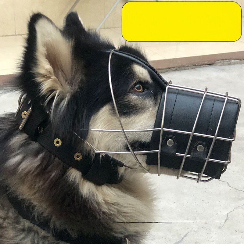 比特犬嘴套不锈钢304口罩口笼