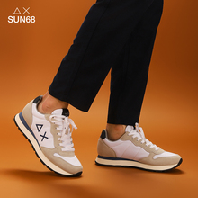 SUN68意大利男士轻奢时尚休闲鞋舒适百搭复古小众增高鞋运动鞋