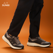SUN68意大利男士时尚老爹鞋舒适增高柔软回弹搭透气休闲男鞋新品
