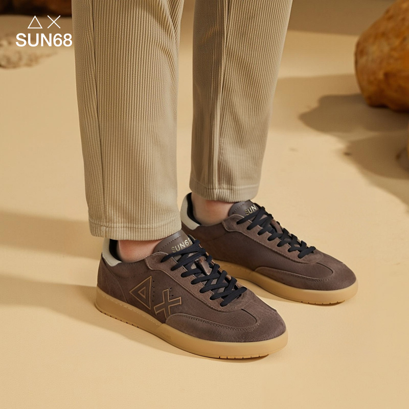 SUN68意大利时尚休闲轻奢德训鞋