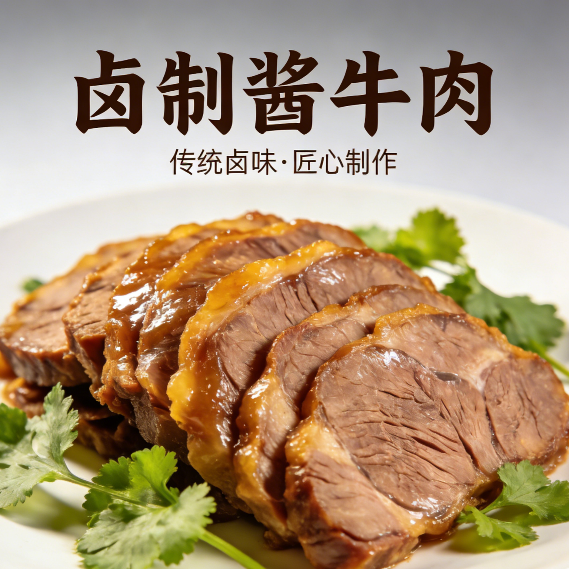 正宗酱牛肉熟食卤味内蒙古零食特产牛肉真空包装即食蒙羊康盛