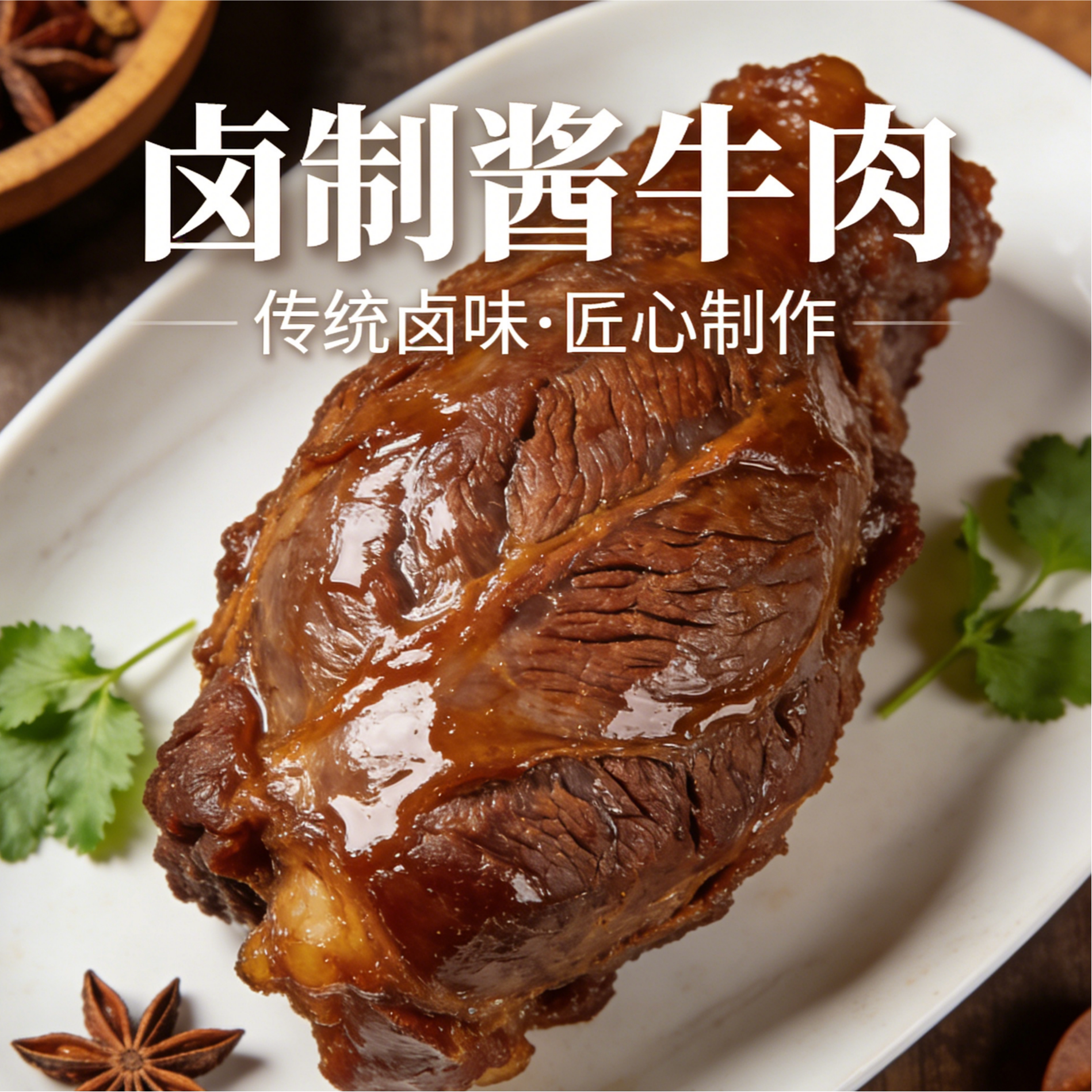 内蒙古特产五香酱牛肉熟食真空即食健身代餐腱子肉开袋即食卤牛肉