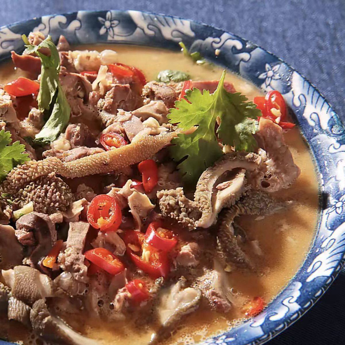 羊杂汤早餐特产羊杂即食巴林牧场正宗内蒙古真空包装加热下货熟食