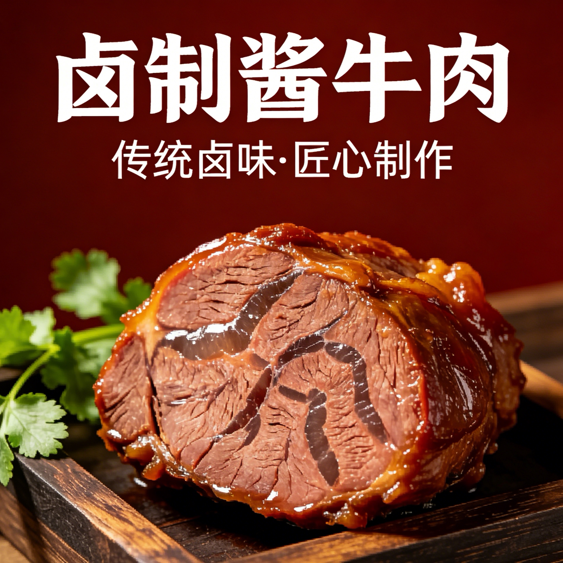 内蒙古酱牛肉熟食真空开袋即食冷吃卤牛腱子肉减下酒菜脂零食