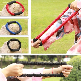 弓箭射箭拉弓训练器反曲弓开弓拉力器带橡皮筋练习辅助锻炼臂力量