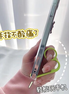 手机懒人支架创意指环出差旅游追剧抖音直播解放双手的多功能神器