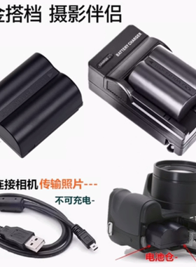 适用于松下DMC-FZ7 FZ8 ZF18 FZ28 FZ30GK相机电池+充电器+数据线