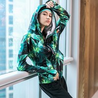 抖韵玛音思秋冬瑜伽服女健身运动衣专业户外防晒跑步服速干透气