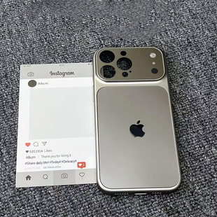 【真秒变苹果17】相机按键全包适用苹果17ProMax手机壳肤感磨砂iPhone16Pro15Pro超薄散热14带标防摔13保护套