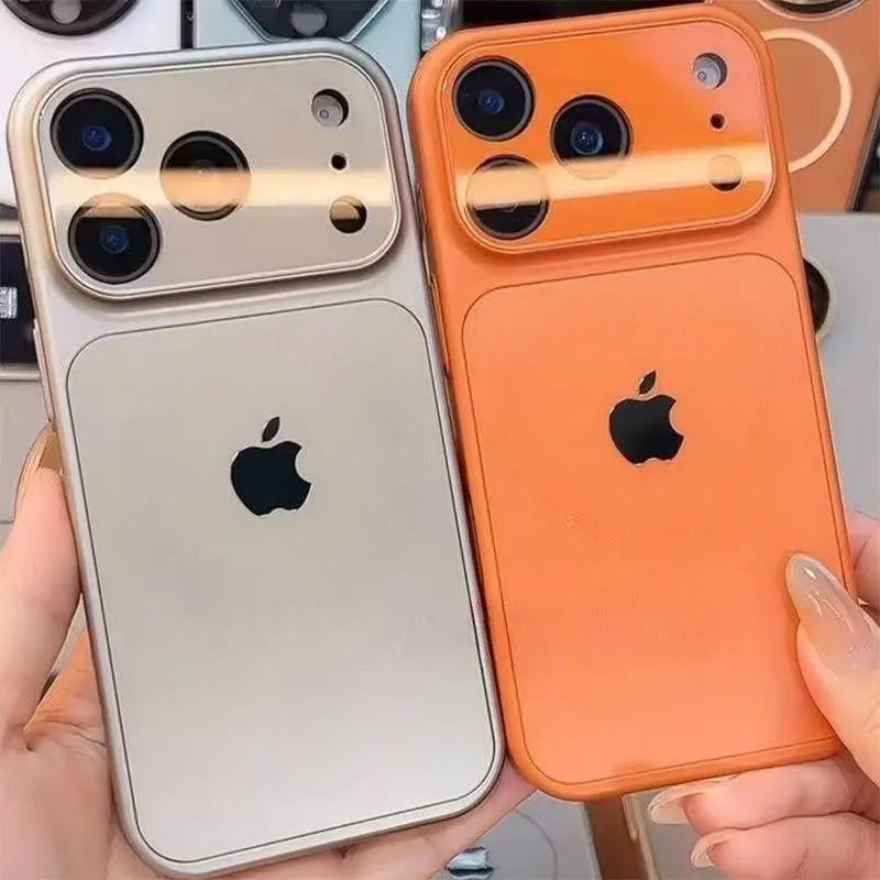 秒变苹果17promax手机壳15promax新款磨砂玻璃超薄裸机iPhone16pro套11/12pm镜头全包防摔14硬13男女透明适用,3C数码配件,手机保护套/壳,淘宝优惠券,粉丝福利购,淘宝优惠卷