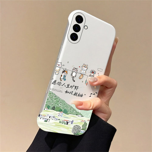如风般自由适用三星Galaxys26手机壳s26ultra无边框s26plus散热s25Edge半包s25+薄s25ultra新款防摔保护套女